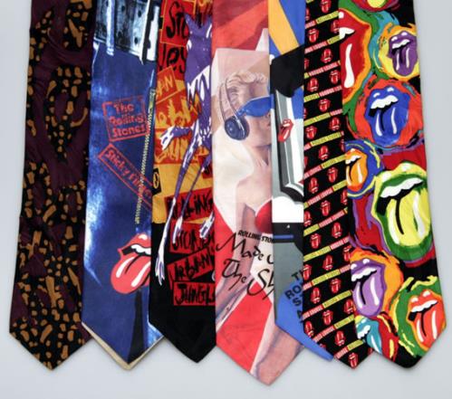 The Rolling Stones Necktie Collection - Set Of Seven US